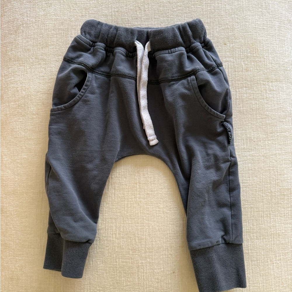Little Bipsy Dark Gray Kids Joggers